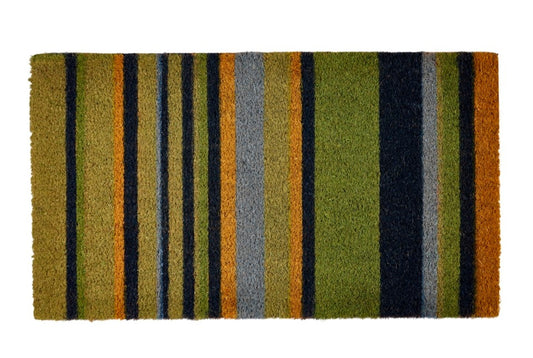Groundsman Striped Coir Mat 40 x 70cm