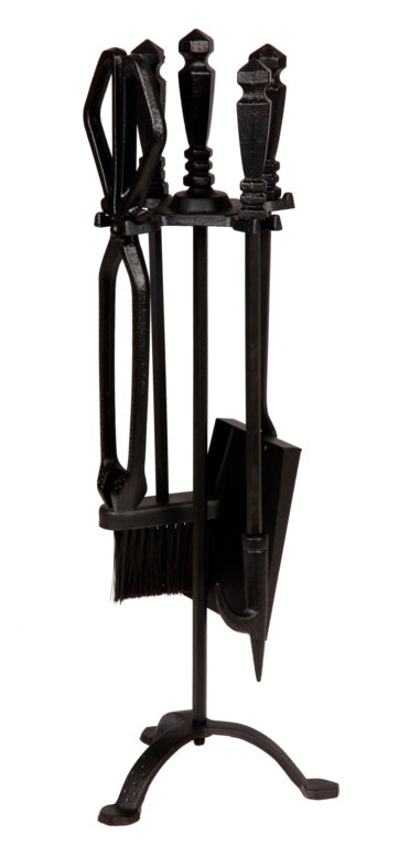 Hearth & Home Black Temple Companion Set 5 Pieces 24"