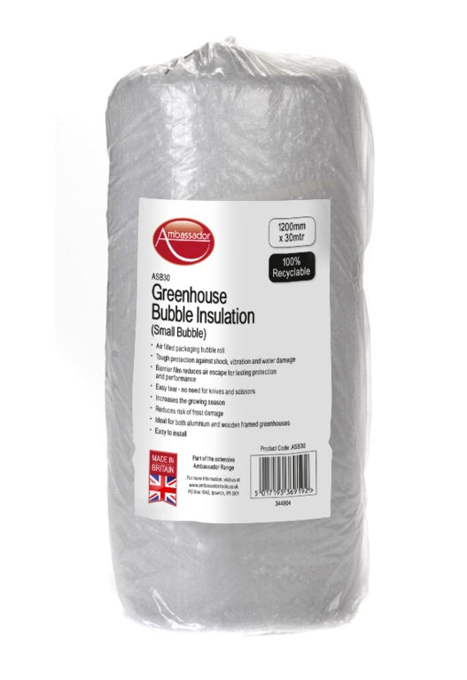 Ambassador UV Small Bubble Greenhouse Insulation 1200mm x 30m