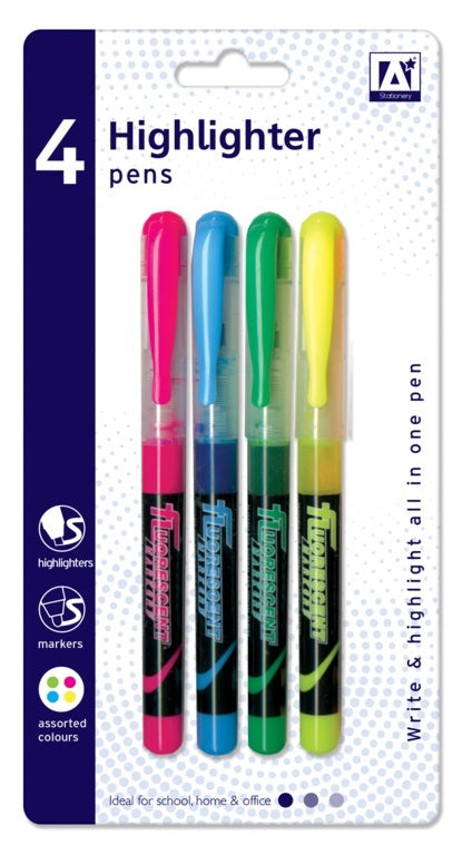 A Star Highlighter Pens