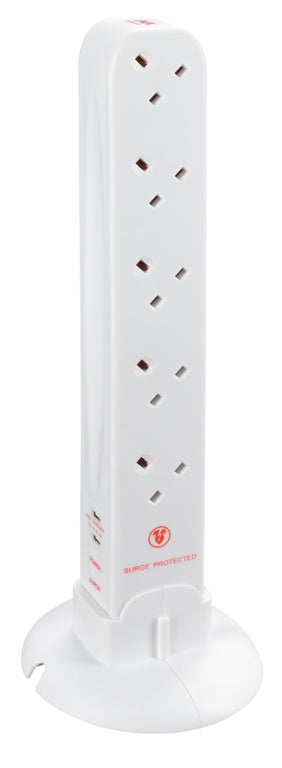 Masterplug 10 Way Extension Lead