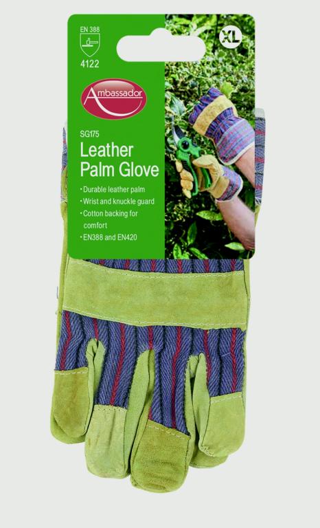 Ambassador Leather Palm Glove