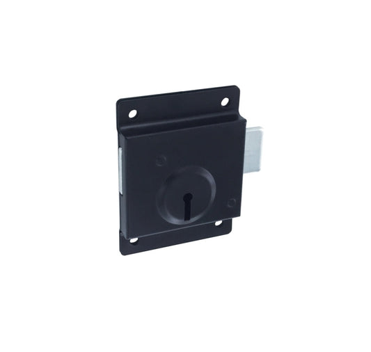 Securit Press Lock Black 75mm