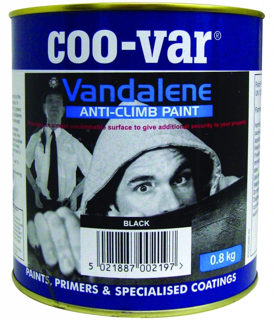 Coo-Var Vandalene Anti-Climb Paint - Black