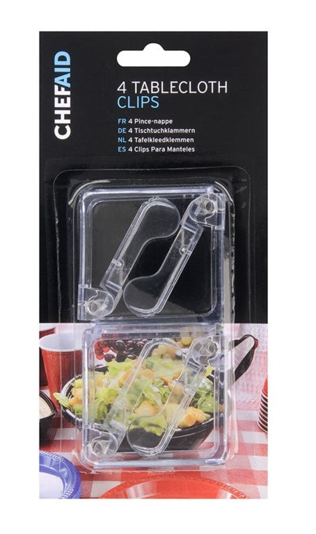 Chef Aid Table Cloth Clips (Pack of 4)
