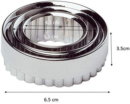 Chef Aid Pastry Cutter Set of 3