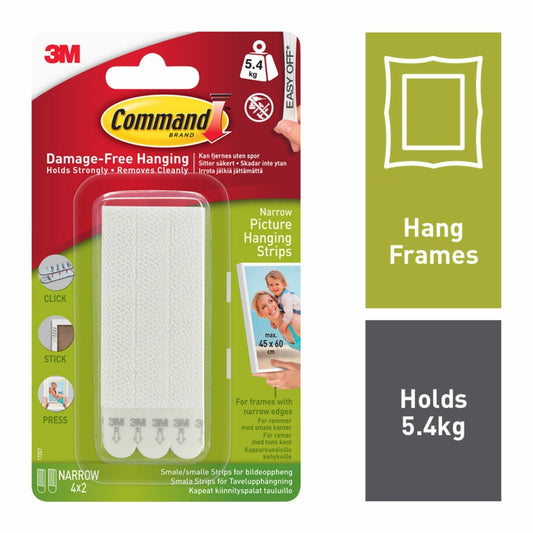 3M Command Narrow Picture Strips (4)