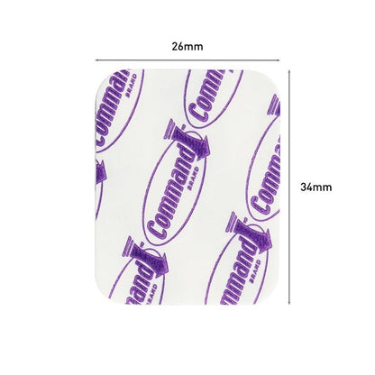 3M Command Adjustables Repositionable Refill Strips 18 Pack