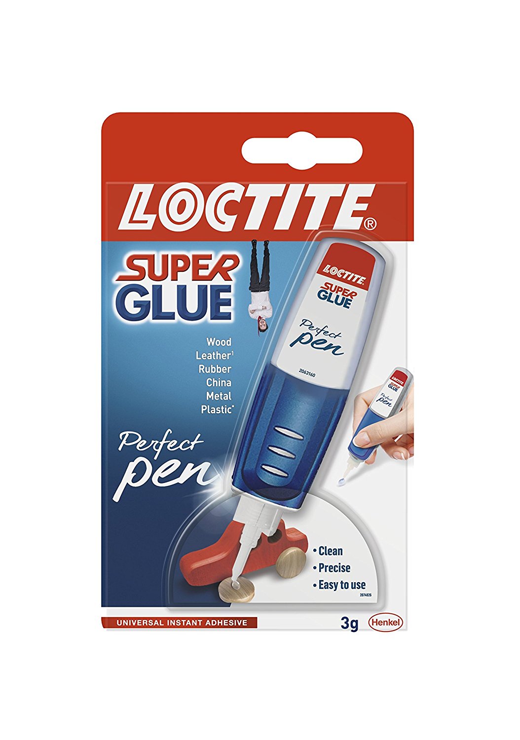 Loctite Super Glue Perfect Pen/Extra Strong Gel 3g