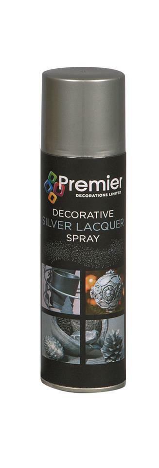Premier Decorations Silver Lacquer Spray