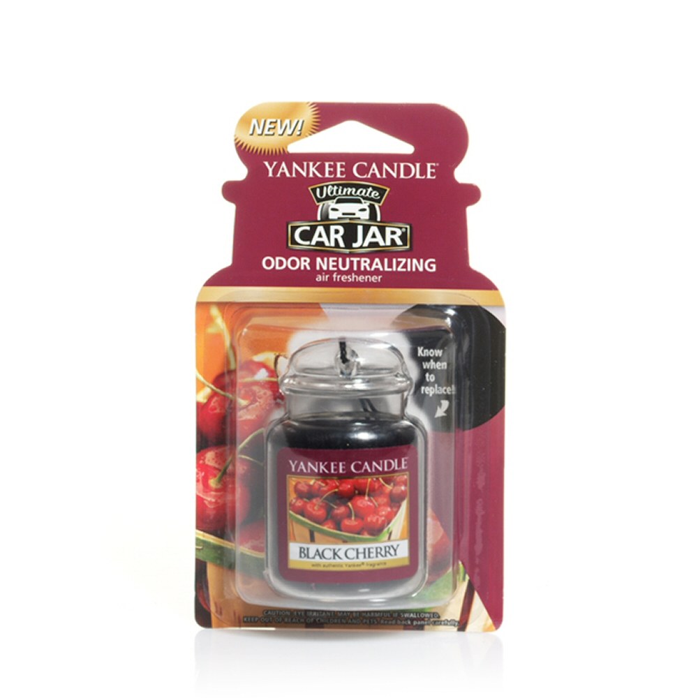 Yankee Candles Car Jar Ultimate - Black Cherry