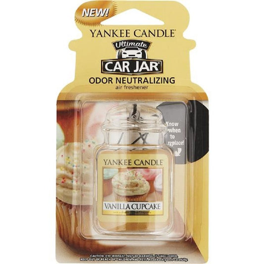 Yankee Candles Car Jar Ultimate - Vanilla Cupcake