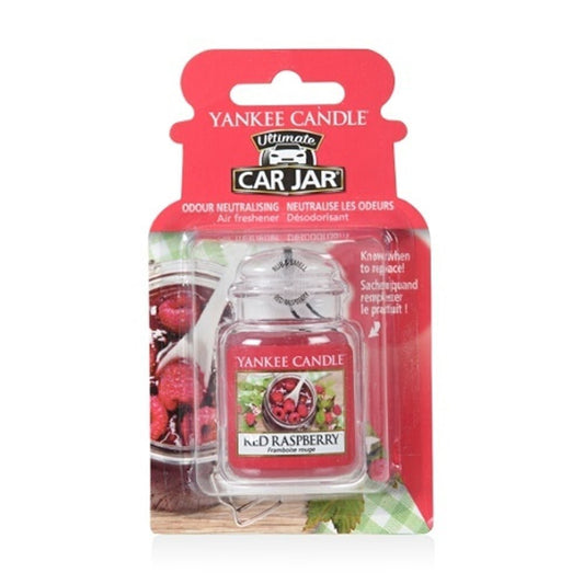Yankee Candles Car Jar Ultimate - Red Raspberry