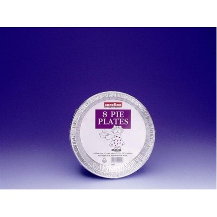 Caroline Foil Pie Plate 8" Pack of 8