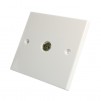 Jegs Flush Co-Axial Outlet White